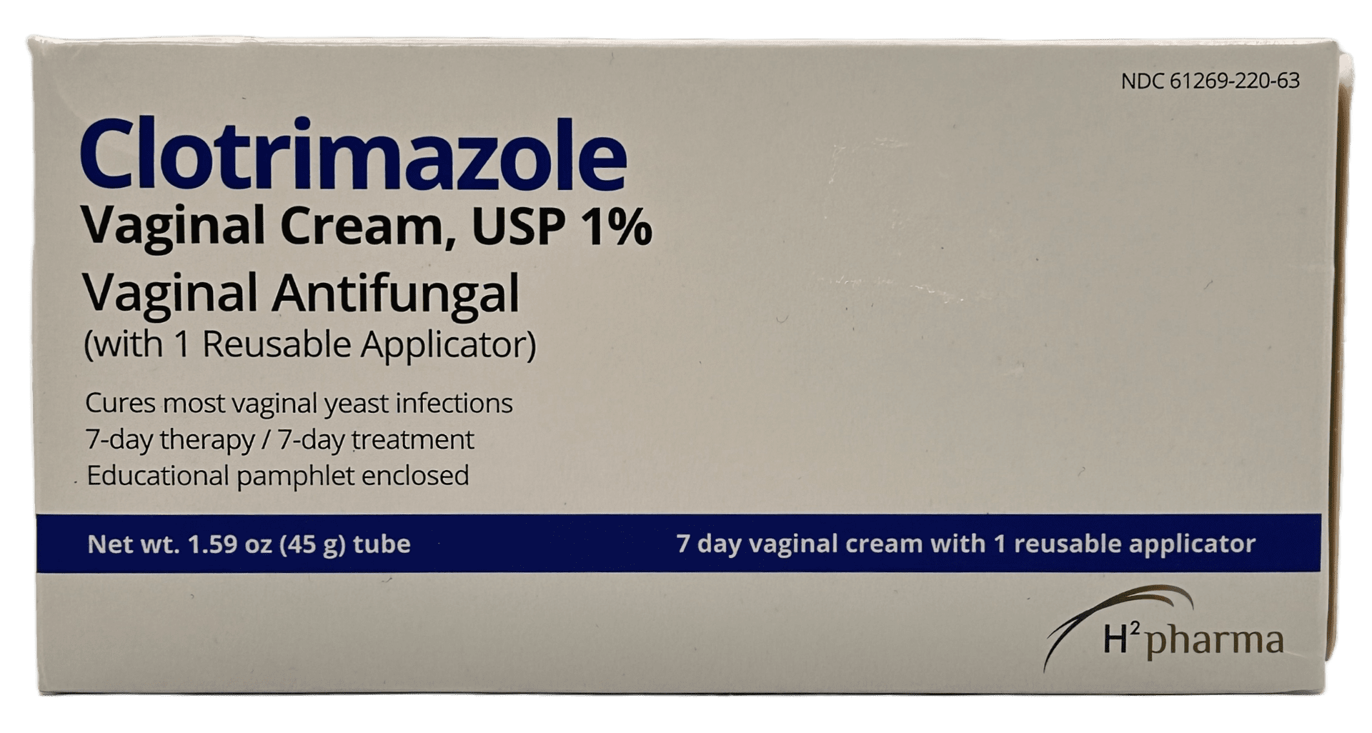 Clotrimazole Vaginal Cream USP 1% – 1.59 OZ