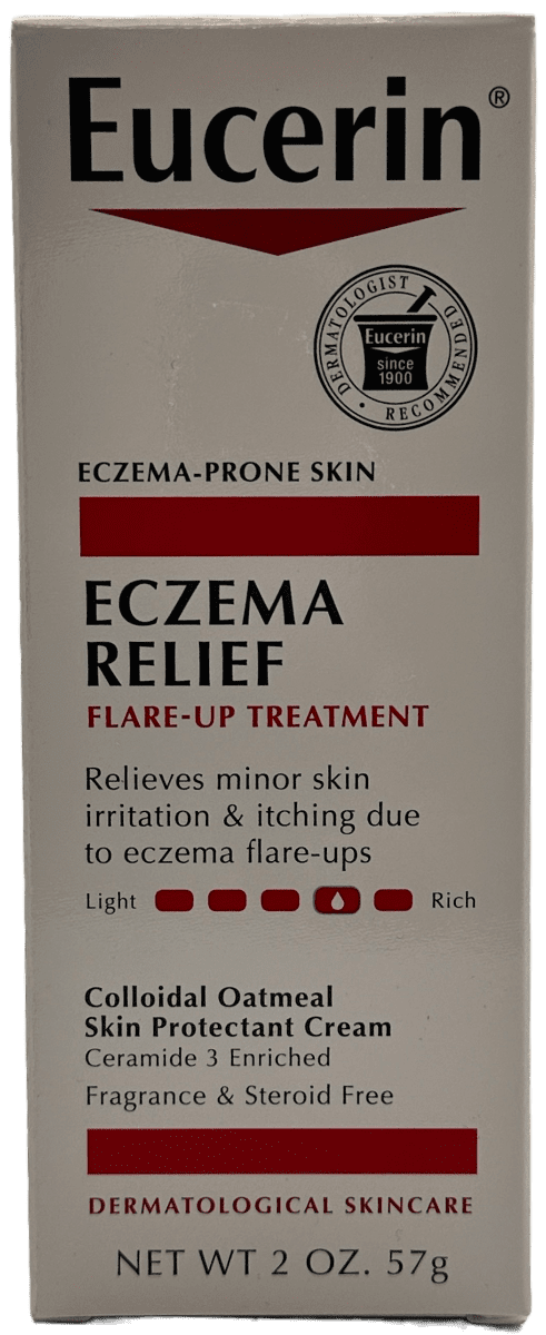 Eucerin Eczema Relief – Flare Up Treatment – 2 OZ