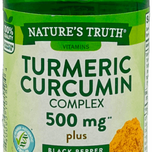 Nature’s Truth Turmeric Curcumin Complex 500mg Plus Black Pepper Extract Capsules – 60 Ct